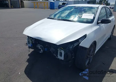 2021 Kia Forte Gt-Line из США, поврежденный, VIN 3KPF34AD6ME403391